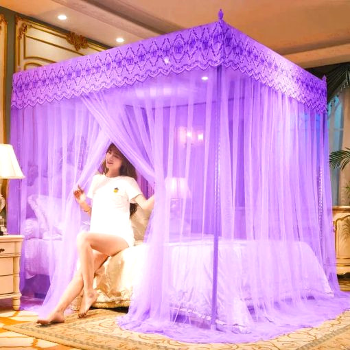 mosquito net four poster bed 5