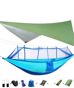 mosquito net hammock and tarpaulin 3