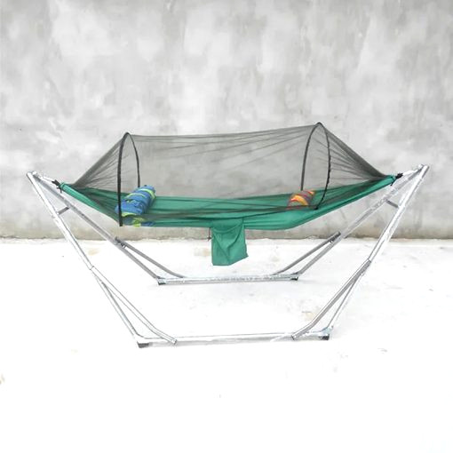 mosquito net hammock on stand 2